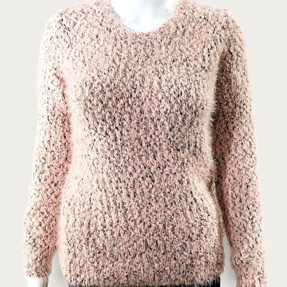 Harper Canyon Fuzzy Pink Sweater Girls XL 12-14 - Picture 3 of 9